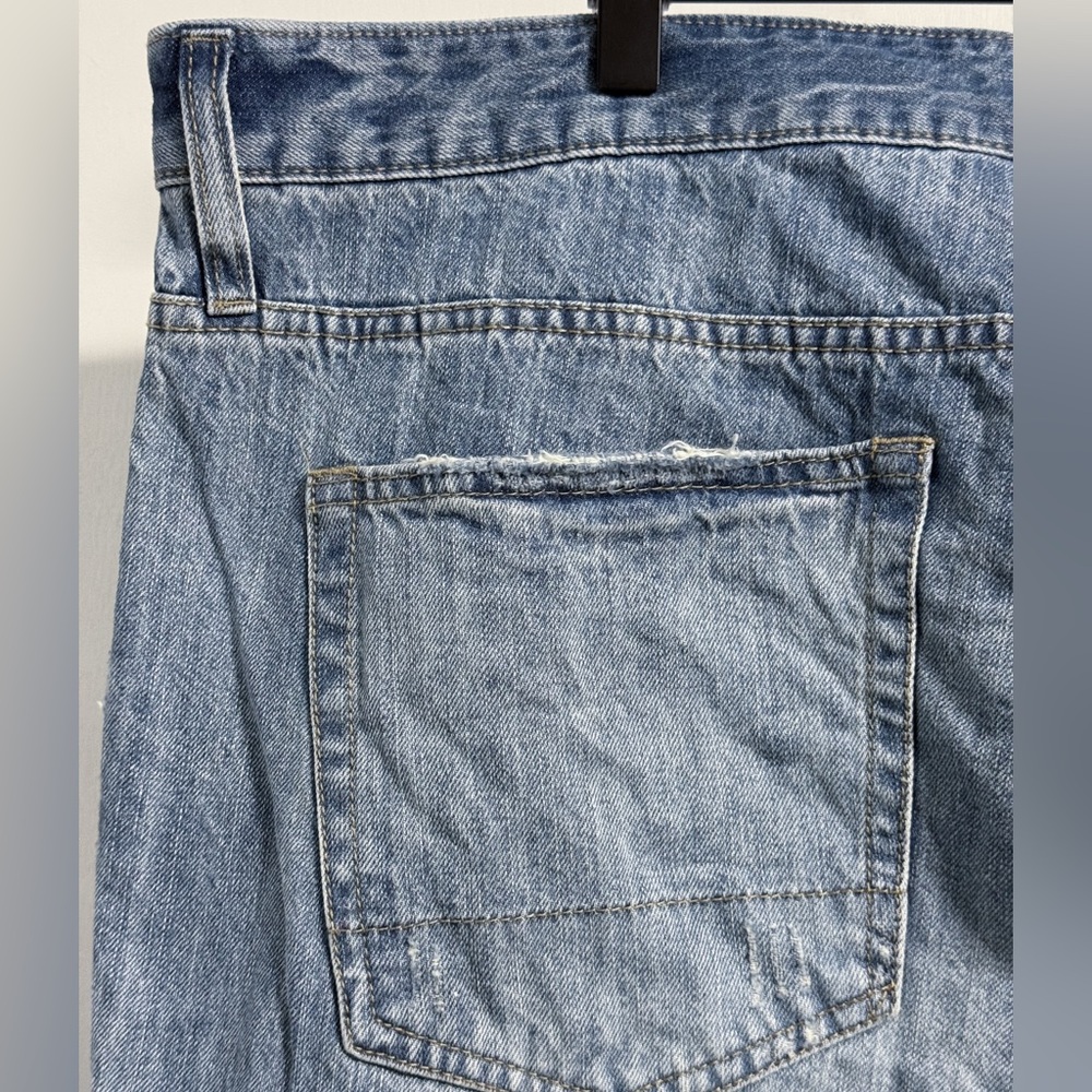 Aeropostale Relaxed Fit Jeans 40x34 Light Wash 100% Cotton Denim - Picture 12 of 16